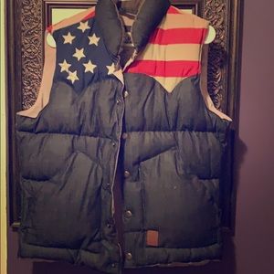 🇺🇸 American Vintage Style Puffer Vest 🇺🇸